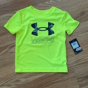 Under Armour Bright Yellow Tee